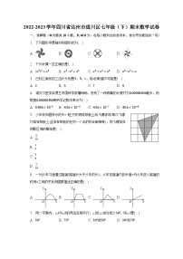 2022-2023学年四川省达州市通川区七年级（下）期末数学试卷（含解析）