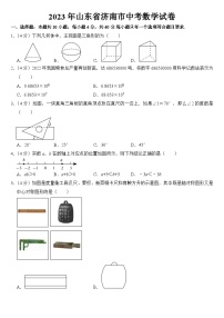 2023年山东省济南市中考数学试卷【附答案】