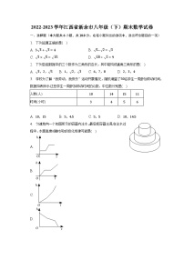 2022-2023学年江西省新余市八年级（下）期末数学试卷（含解析）