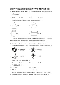 2023年广东省深圳市宝安区海湾中学中考数学三模试卷（含解析）