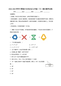 2022-2023学年宁夏银川市兴庆区七年级（下）期末数学试卷（含解析）