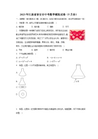 2023年江西省吉安市中考数学模拟试卷（5月份）（含解析）