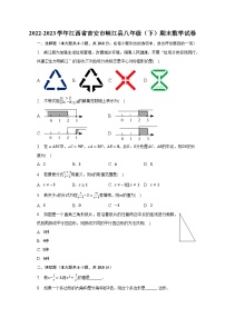 2022-2023学年江西省吉安市峡江县八年级（下）期末数学试卷（含解析）