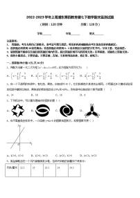 2022-2023学年上海浦东第四教育署七下数学期末监测试题含答案