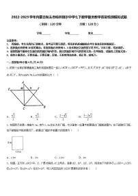 2022-2023学年内蒙古包头市哈林格尔中学七下数学期末教学质量检测模拟试题含答案