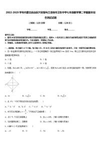 2022-2023学年内蒙古自治区兴安盟乌兰浩特市卫东中学七年级数学第二学期期末综合测试试题含答案