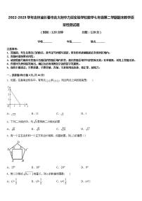 2022-2023学年吉林省长春市吉大附中力旺实验学校数学七年级第二学期期末教学质量检测试题含答案