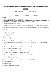 2022-2023学年安徽省宣城市宣州区狸桥中学数学七年级第二学期期末学业水平测试模拟试题含答案