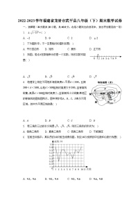 2022-2023学年福建省龙岩市武平县八年级（下）期末数学试卷（含解析）