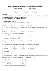 2022-2023学年山东省济南回民中学七下数学期末达标检测试题含答案