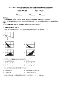 2022-2023学年山东省聊城市茌平县七下数学期末教学质量检测试题含答案