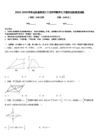 2022-2023学年山东省荣成三十五中学数学七下期末达标测试试题含答案