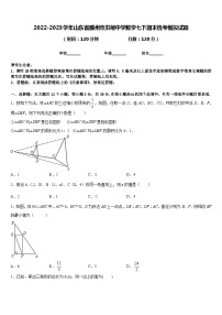 2022-2023学年山东省滕州市洪绪中学数学七下期末统考模拟试题含答案