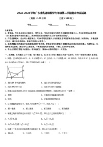 2022-2023学年广东省乳源县数学七年级第二学期期末考试试题含答案