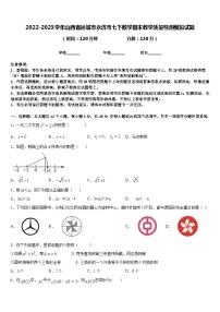 2022-2023学年山西省运城市永济市七下数学期末教学质量检测模拟试题含答案