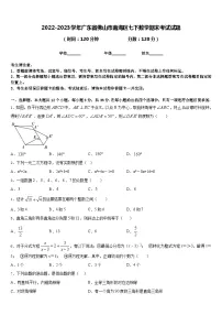 2022-2023学年广东省佛山市南海区七下数学期末考试试题含答案