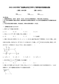 2022-2023学年广东省佛山市石门中学七下数学期末检测模拟试题含答案