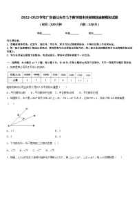 2022-2023学年广东省汕头市七下数学期末质量跟踪监视模拟试题含答案