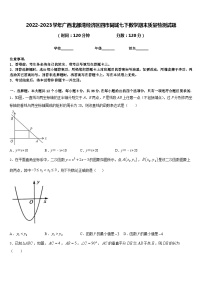 2022-2023学年广西北部湾经济区四市同城七下数学期末质量检测试题含答案