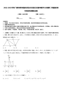 2022-2023学年广西钦州钦州港经济技术开发区五校联考数学七年级第二学期期末教学质量检测模拟试题含答案