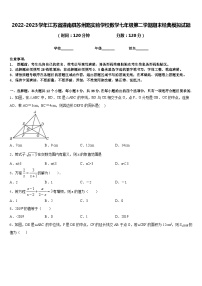 2022-2023学年江苏省灌南县苏州路实验学校数学七年级第二学期期末经典模拟试题含答案