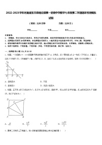 2022-2023学年河南省宝丰县杨庄镇第一初级中学数学七年级第二学期期末检测模拟试题含答案