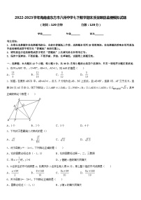 2022-2023学年海南省东方市八所中学七下数学期末质量跟踪监视模拟试题含答案