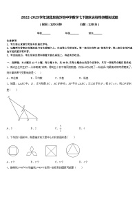 2022-2023学年湖北恩施沙地中学数学七下期末达标检测模拟试题含答案