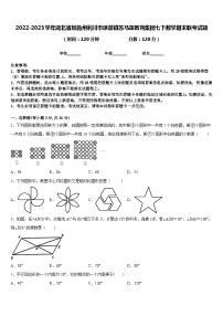 2022-2023学年湖北省恩施州利川市谋道镇苏马荡教育集团七下数学期末联考试题含答案