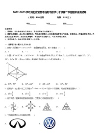 2022-2023学年湖北省宜昌市当阳市数学七年级第二学期期末监测试题含答案