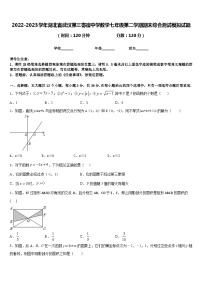 2022-2023学年湖北省武汉第三寄宿中学数学七年级第二学期期末综合测试模拟试题含答案