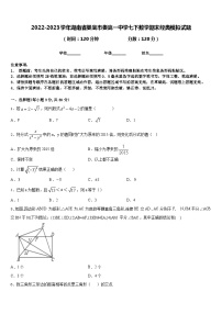 2022-2023学年湖南省娄底市娄底一中学七下数学期末经典模拟试题含答案