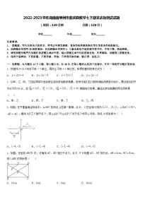 2022-2023学年湖南省郴州市临武县数学七下期末达标测试试题含答案