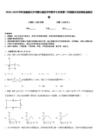 2022-2023学年湖南省长沙市雅礼雨花中学数学七年级第二学期期末质量跟踪监视试题含答案