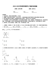 2022-2023学年潍坊市数学七下期末考试试题含答案