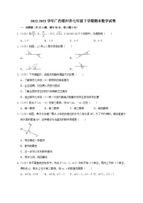 广西梧州市2022-2023学年七年级下学期期末数学试卷（含答案）