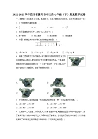 2022-2023学年四川省德阳市中江县七年级（下）期末数学试卷（含解析）