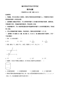 2023年湖北省随州市中考数学真题