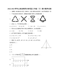 2022-2023学年山东省菏泽市东明县八年级（下）期中数学试卷（含解析）