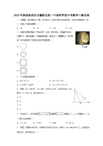 2023年陕西省西安市灞桥区铁一中滨河学校中考数学十模试卷（含解析）