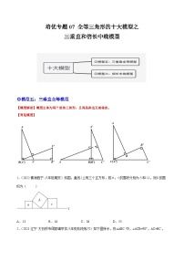 培优专题07 全等三角形十大模型之三垂直和倍长中线模型-2023-2024学年八年级数学上册精选专题培优讲与练（人教版）