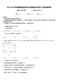 2022-2023学年福建省福州市师范大泉州附属中学数学七下期末调研试题含答案