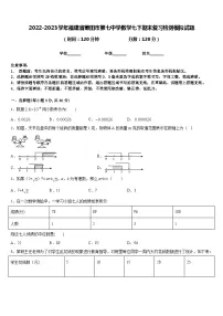 2022-2023学年福建省莆田市第七中学数学七下期末复习检测模拟试题含答案