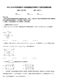 2022-2023学年贵州省兴仁市回龙镇回龙中学数学七下期末检测模拟试题含答案