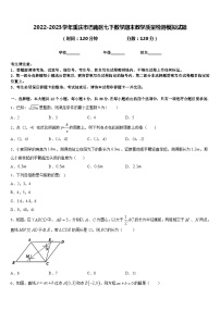 2022-2023学年重庆市巴南区七下数学期末教学质量检测模拟试题含答案