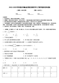 2022-2023学年重庆市璧山区青杠初级中学七下数学期末统考试题含答案