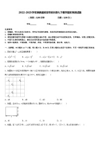 2022-2023学年陕西省延安市延长县七下数学期末预测试题含答案