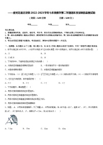 ——度河北省正定县2022-2023学年七年级数学第二学期期末质量跟踪监视试题含答案