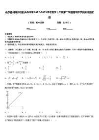 山东德州经开区抬头寺中学2022-2023学年数学七年级第二学期期末教学质量检测试题含答案