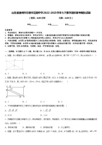 山东省德州市乐陵市花园中学2022-2023学年七下数学期末联考模拟试题含答案